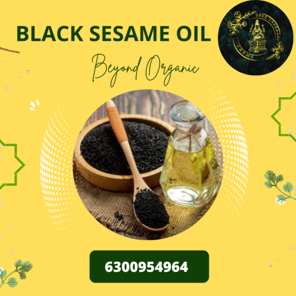 Black Sesame Oil from Wild Forest