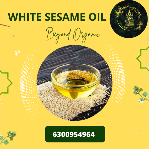 White Sesame Oil from Wild Forest